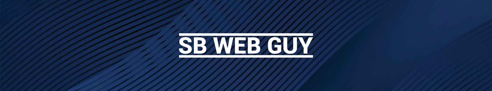 Abstract blue sbwebguy header artwork